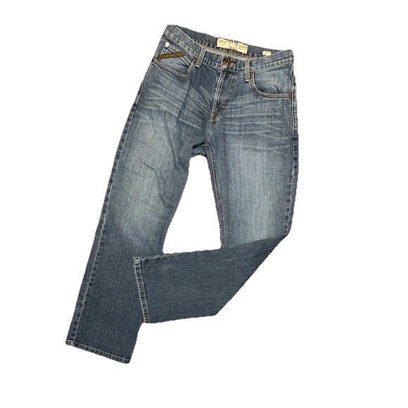 Ariat M4 Legacy Jeans Mens 30x32* Blue Relaxed Boot Cut Denim Stretch Western - Picture 1 of 6